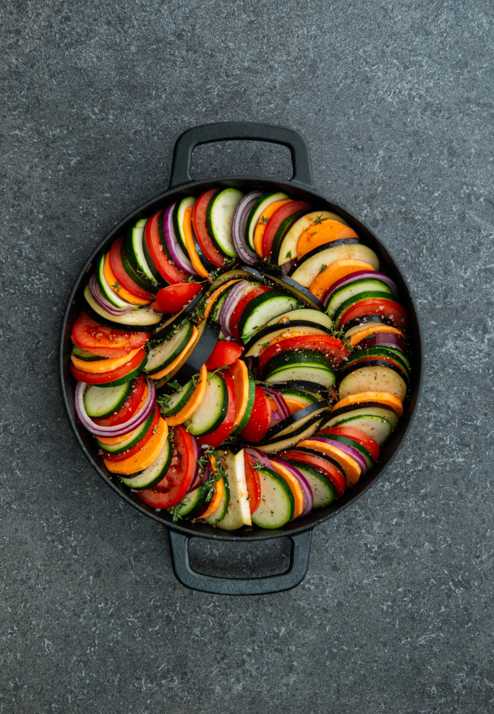 Combekk Enameled Bratpfanne Gusseisen Ø28 cm, Matt Black Combekk