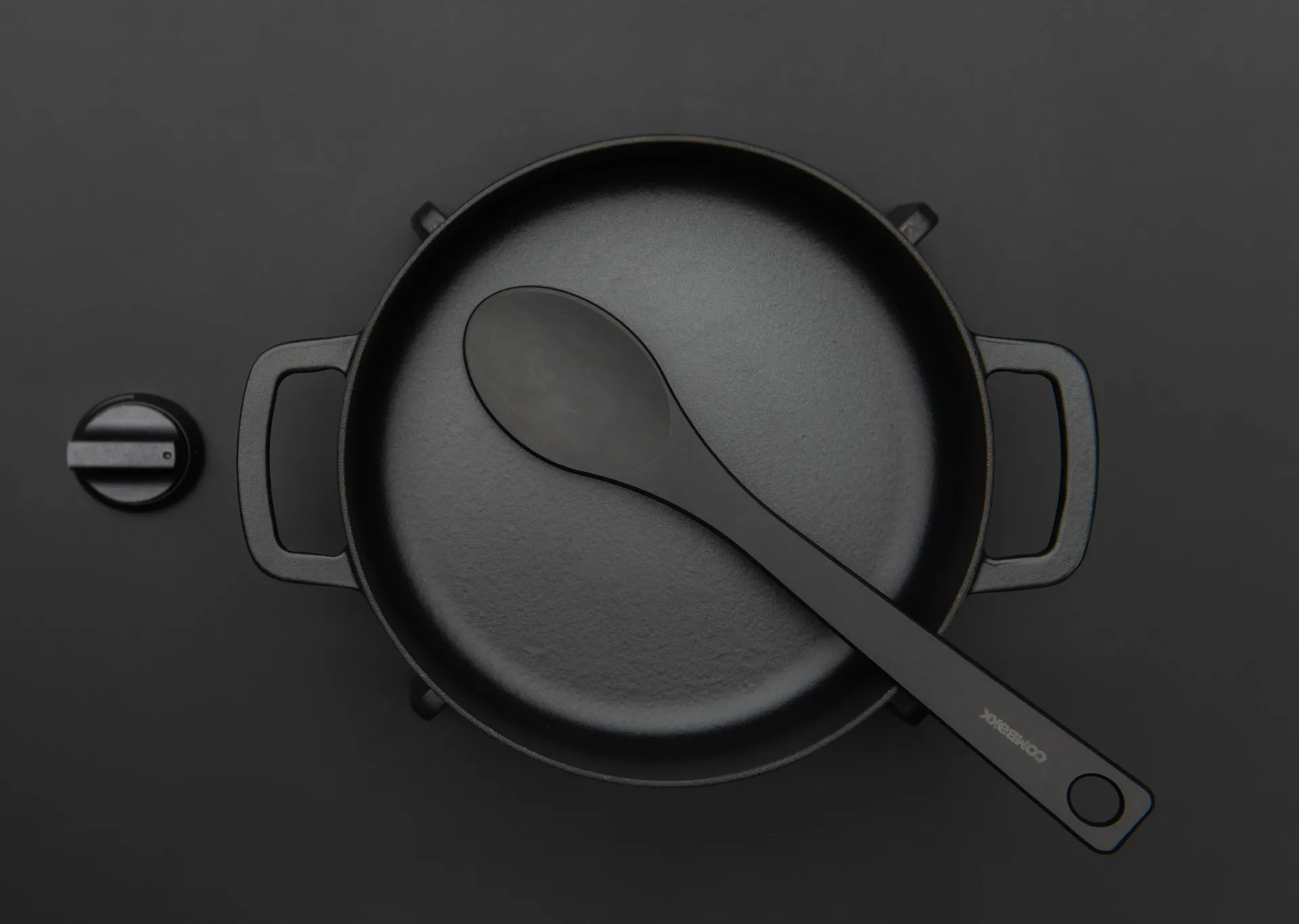 Combekk Kochlöffel Holzfaser, Black Combekk