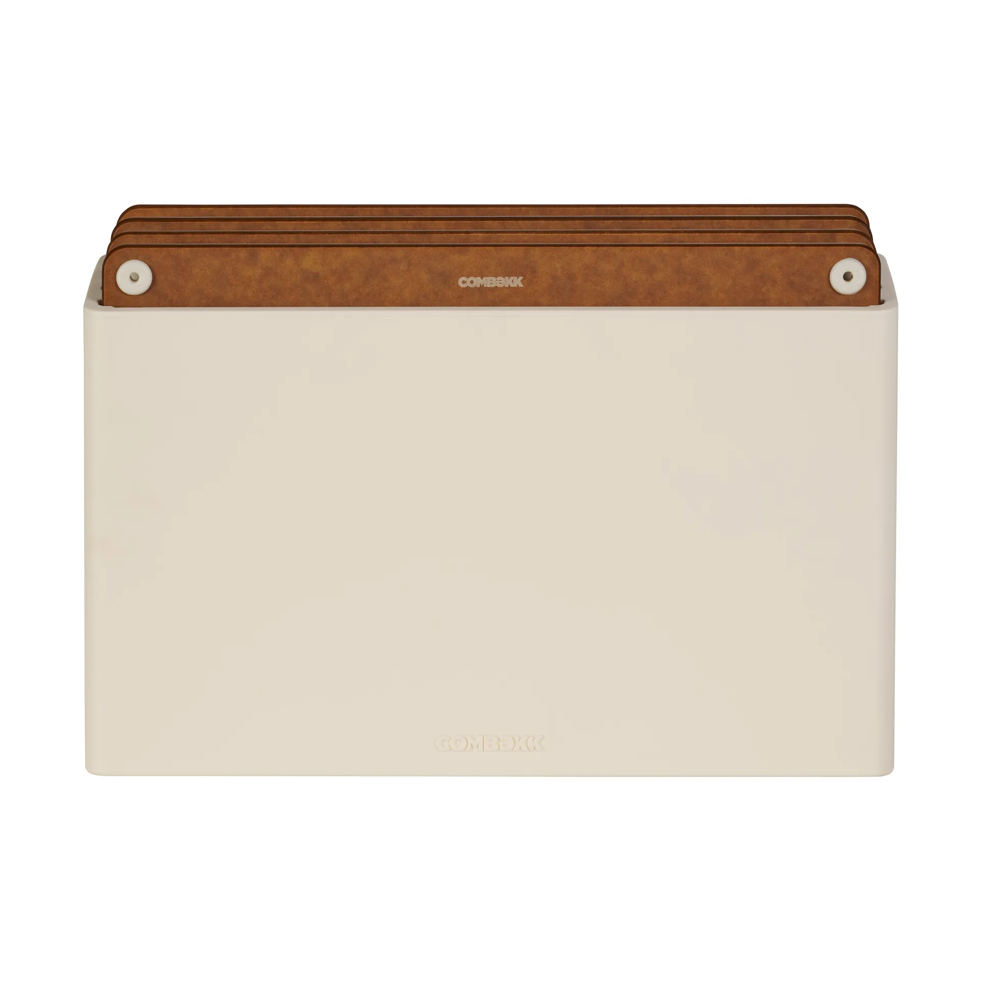 Combekk Schneidebrett 5-teilig, Sand-brown Combekk