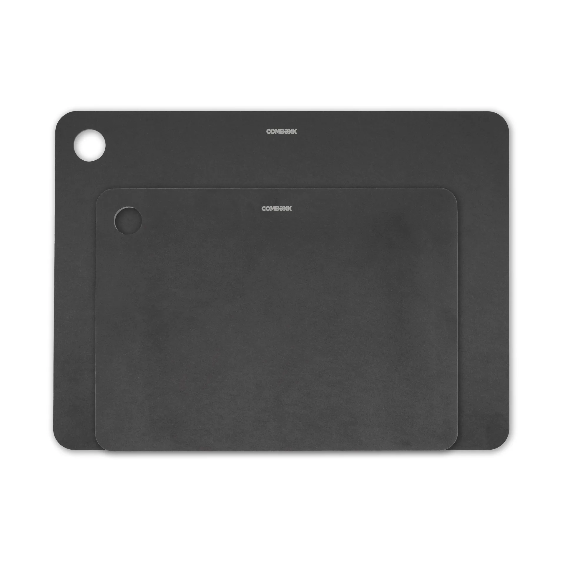 Combekk Schneidebrett Holz 2-teilig, Black Combekk