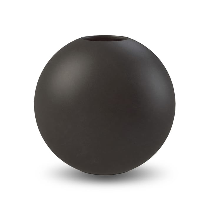 Ball Vase black, 20cm Cooee Design