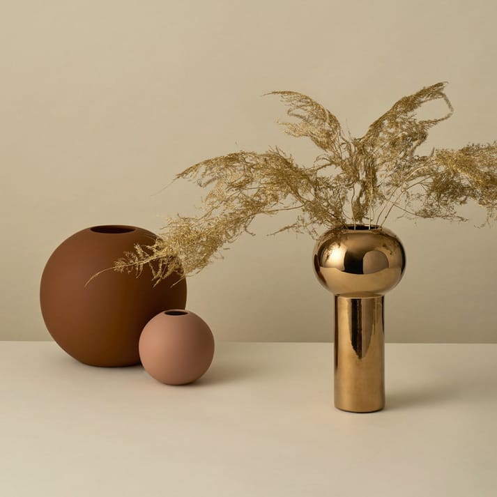 Ball Vase coconut, 20cm Cooee Design