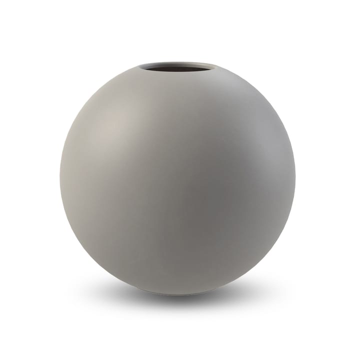 Ball Vase grey, 20cm Cooee Design