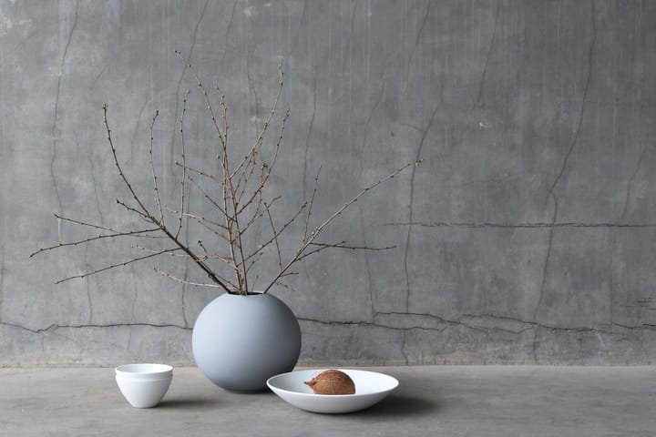 Ball Vase grey, 30cm Cooee Design
