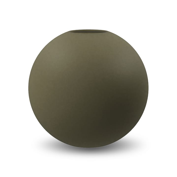 Ball Vase olive, 20cm Cooee Design