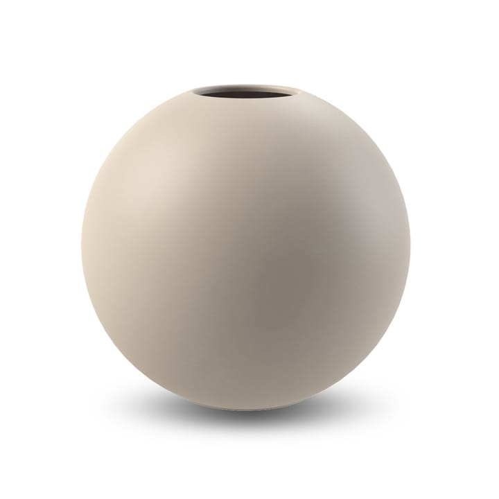 Ball Vase sand, 20cm Cooee Design