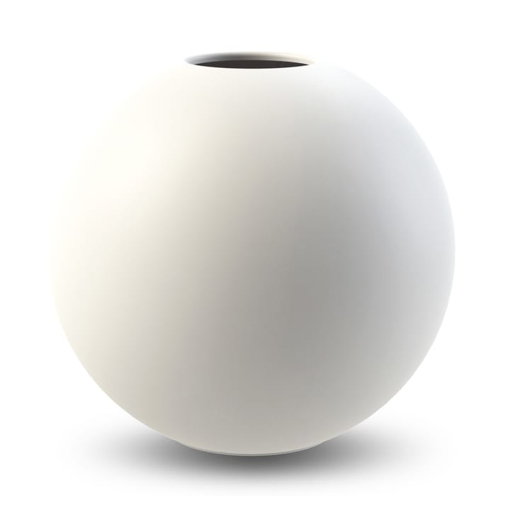 Ball Vase white, 30cm Cooee Design