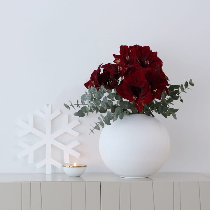 Ball Vase white, 30cm Cooee Design