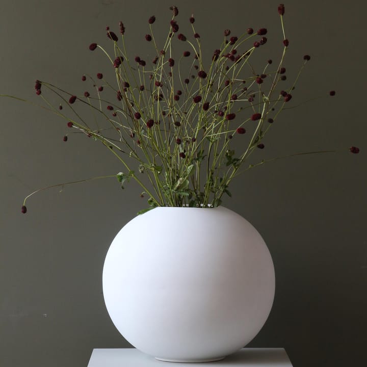 Ball Vase white, 30cm Cooee Design