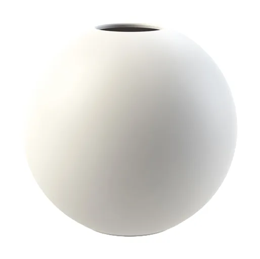 Ball Vase white - 8cm - Cooee Design