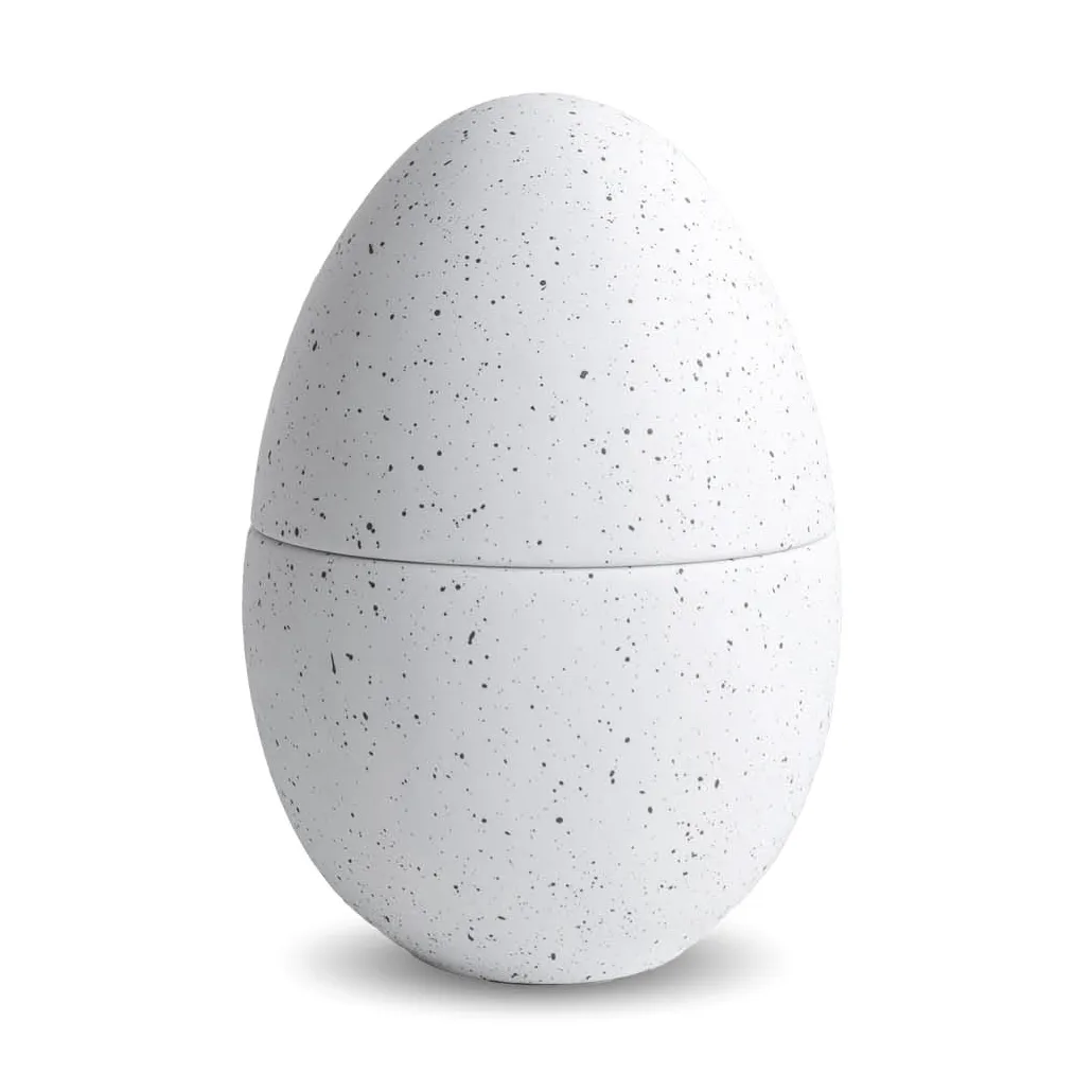 Bonbonniere Schale 18cm, White-mud Cooee Design