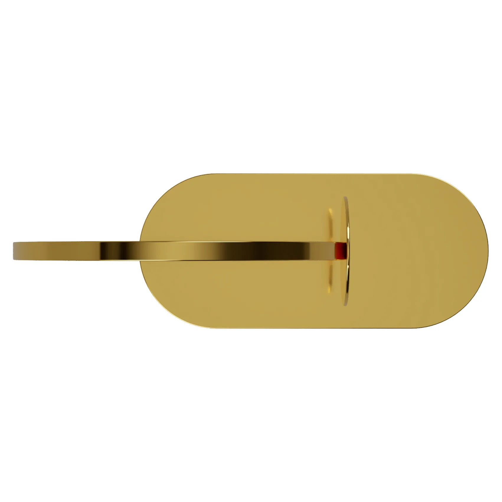 Book Ring Buchstütze 10cm, Messing Cooee Design