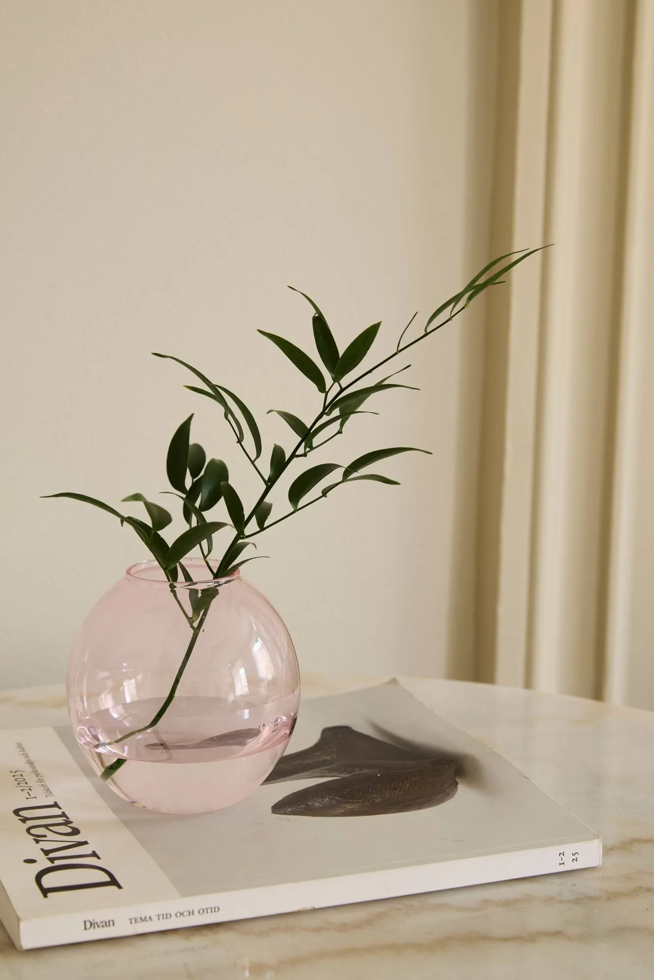 Bubble Vase, Blassrosa Cooee Design
