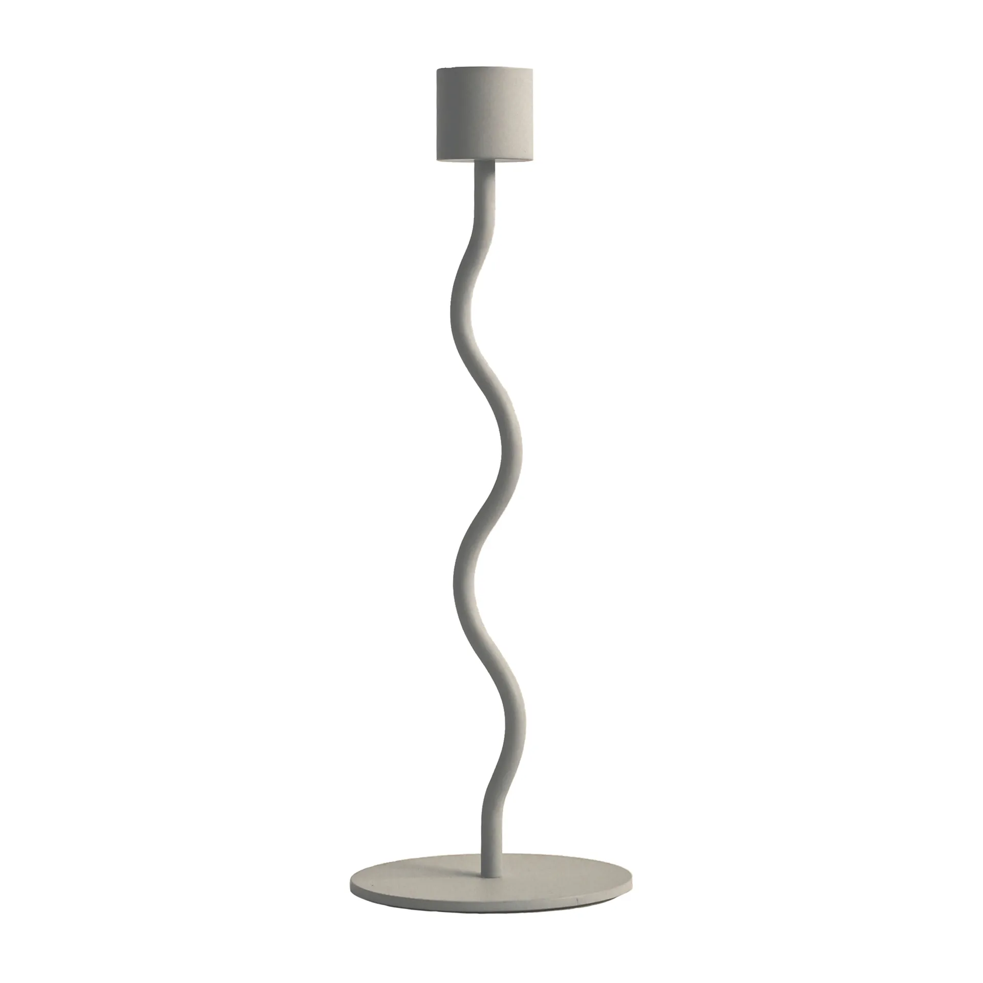 Curved Kerzenständer 23cm, Sand Cooee Design