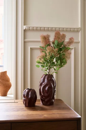Drift desert Vase 28cm - Weinrot - Cooee Design