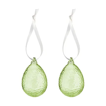 Gry Ei Osteranhänger 2er-Pack - Lime - Cooee Design