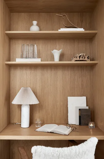 Gry wide Vase 19cm - Clear - Cooee Design