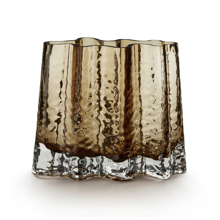 Gry wide Vase 19cm, Cognac Cooee Design