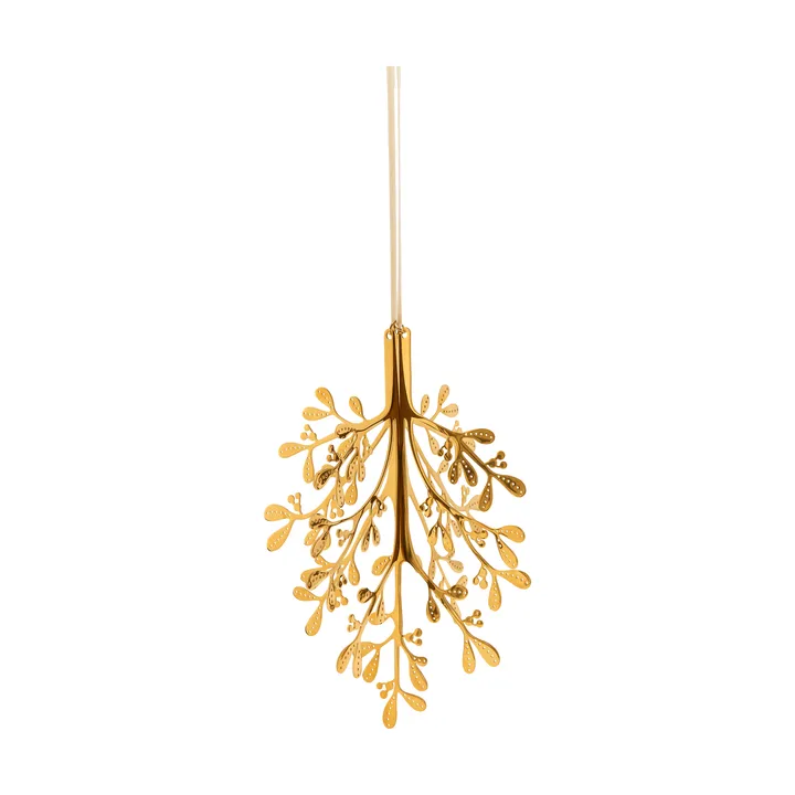 Mistletoe Weihnachtsanhänger 2-teilig - Messing, 29 cm - Cooee Design