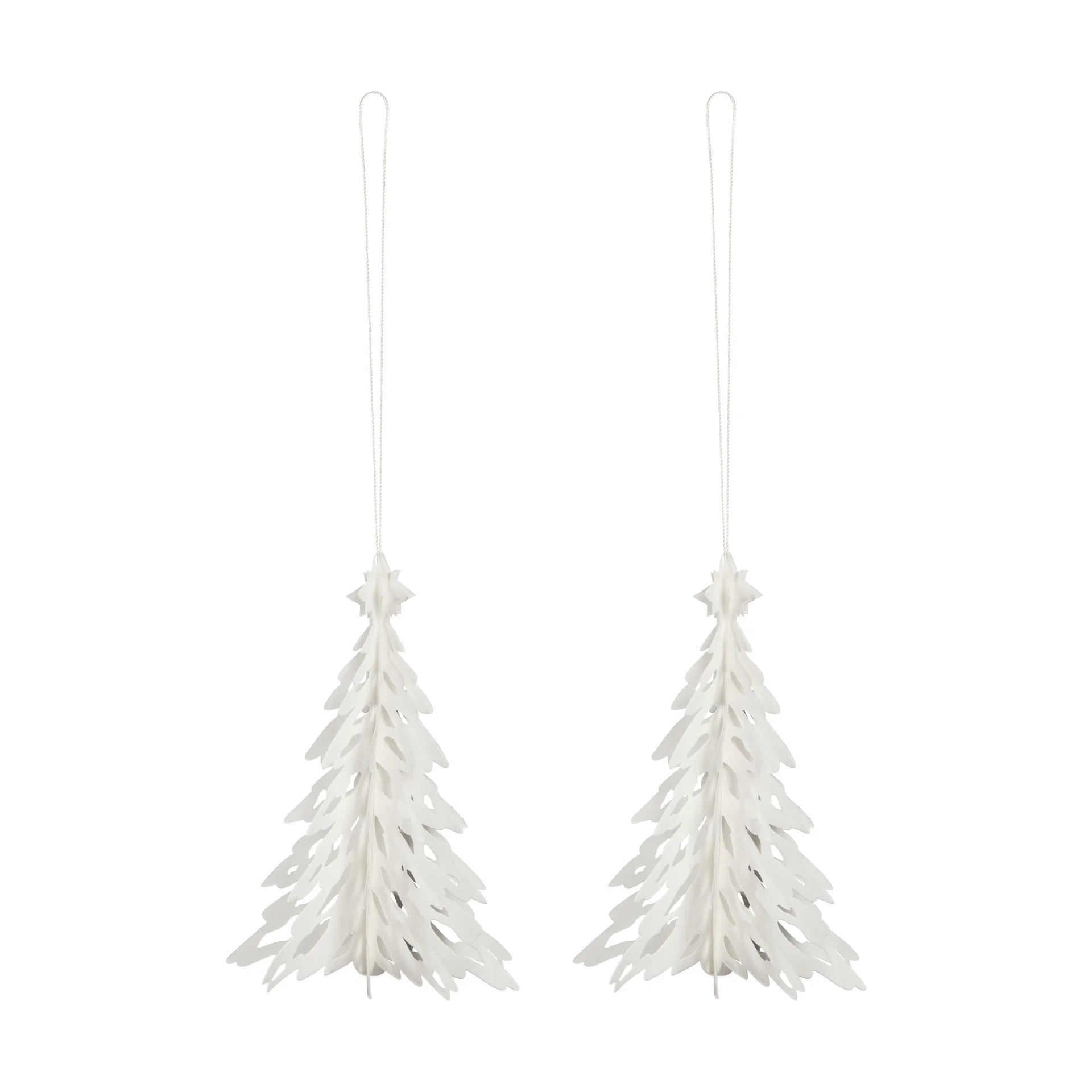 Paper Pinetree Dekorationsanhänger 2er Pack, Natural Cooee Design