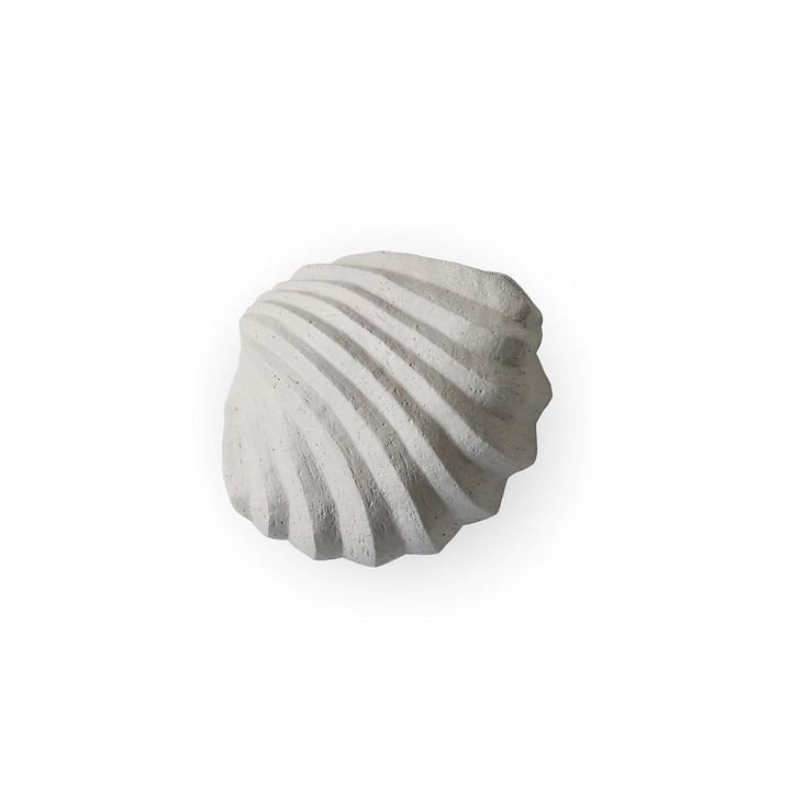 The Clam Shell Skulptur 13cm - Limestone - Cooee Design