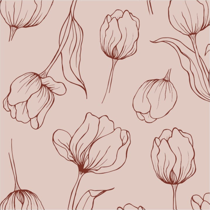 Tulipa Servietten 16 x 16cm, Blush Cooee Design