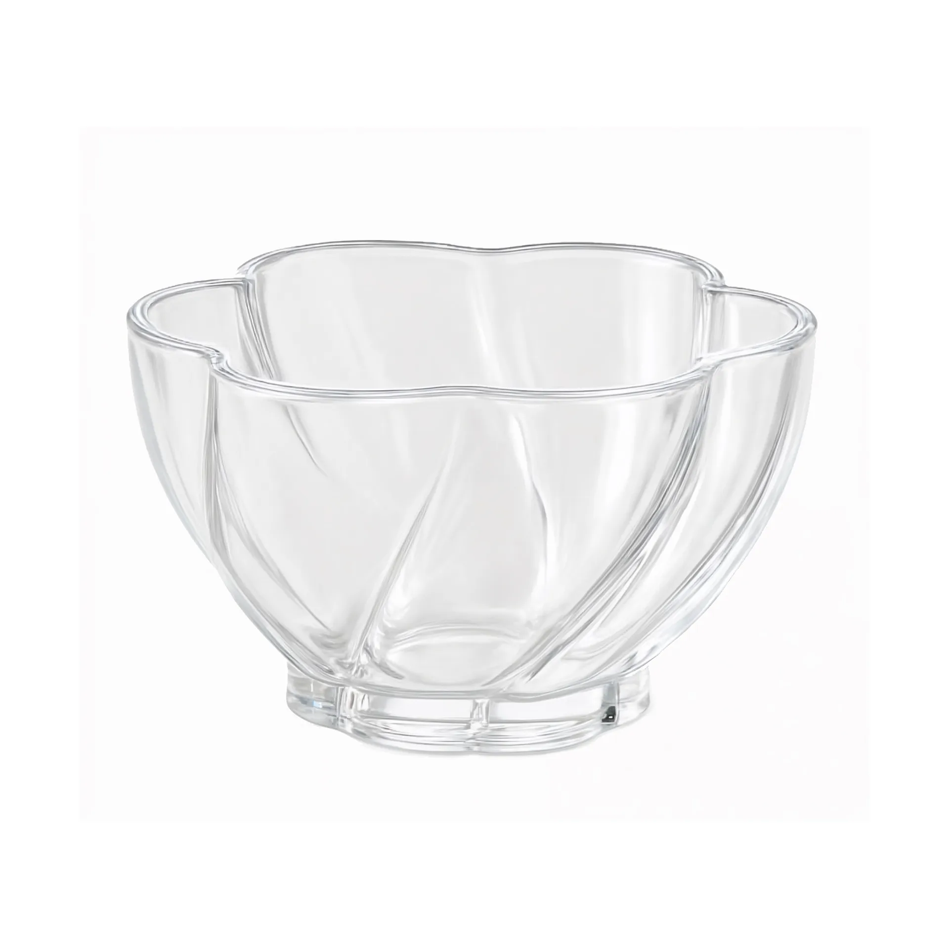 Twist Teelichtschale Ø10x5,5 cm, Clear Cooee Design