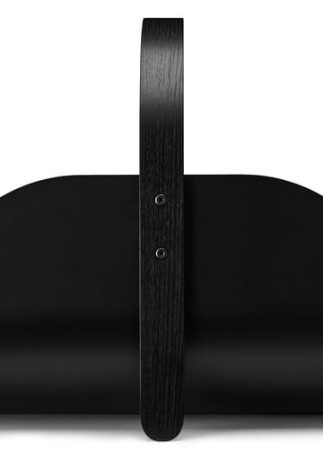 Woody Feuerholzkorb - Black stained oak - Cooee Design