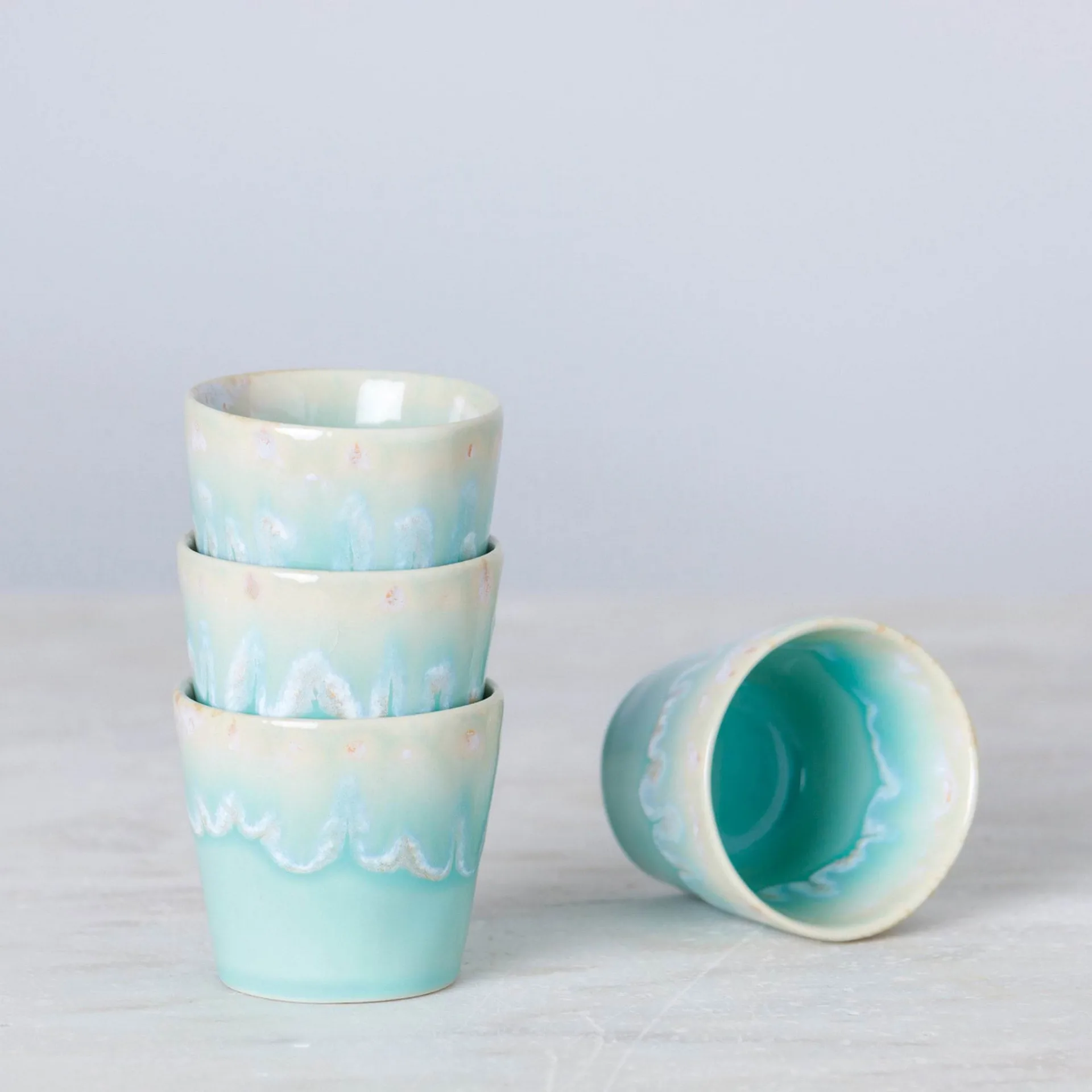 Grespresso Becher, Aqua, 7 cl Costa Nova