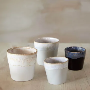 Grespresso Becher - Grau, 7 cl - Costa Nova