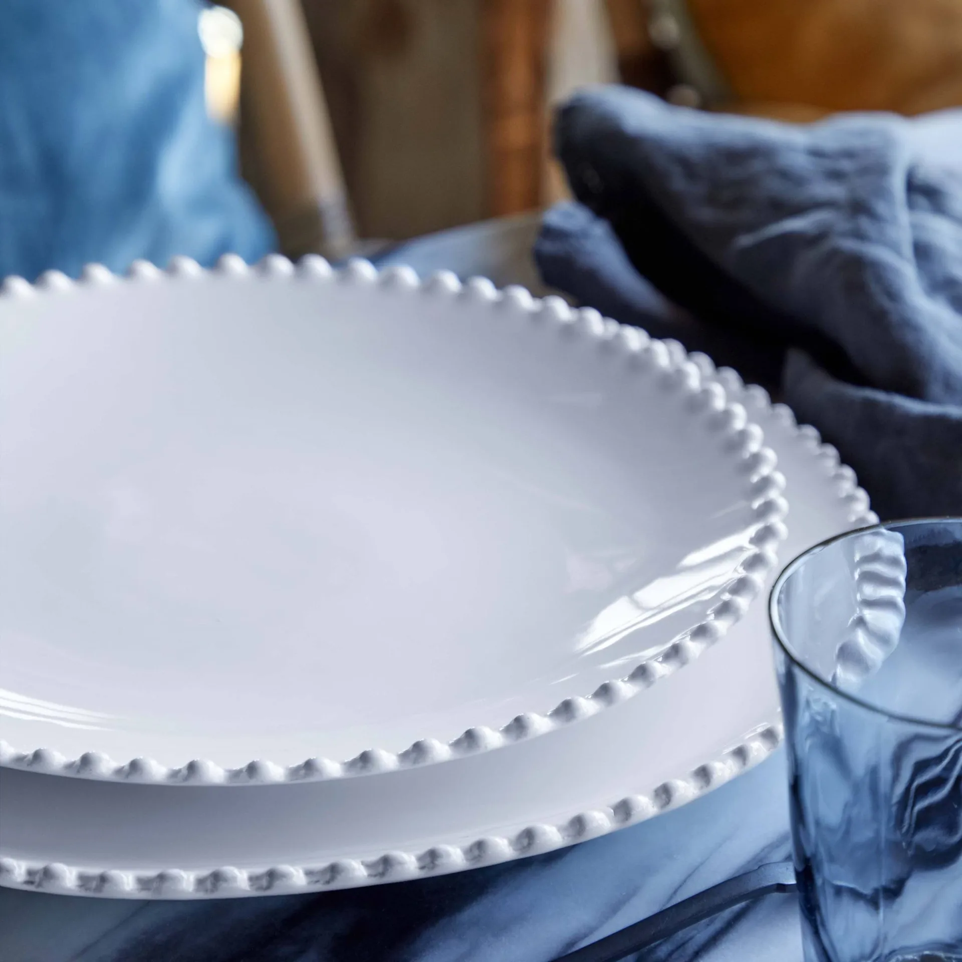 Pearl Speiseteller, Weiß, Ø28 cm Costa Nova