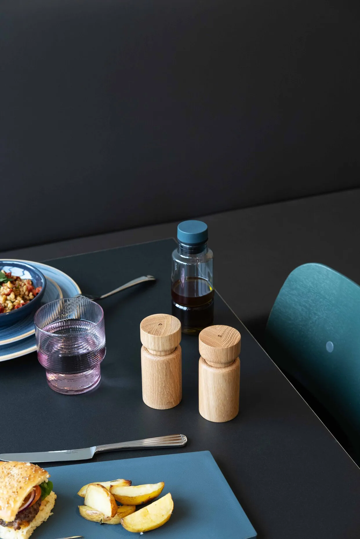 Helsinki Salz- und Pfeffermühlenset, Oak, Mini, 2-teilig Crushgrind