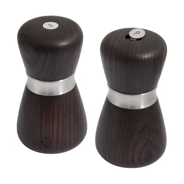 Kyoto Gewürzmühle - Brown glaze, FSC ash, 10 cm - Crushgrind
