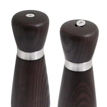 Kyoto Gewürzmühle - Brown glaze, FSC ash, 17 cm - Crushgrind