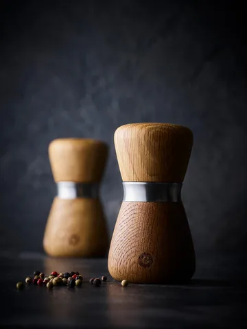 Kyoto Gewürzmühle - Natural, FSC Eiche, 10 cm - Crushgrind