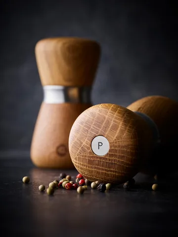 Kyoto Gewürzmühle - Natural, FSC Eiche, 10 cm - Crushgrind
