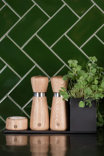 Kyoto Gewürzmühle - Natural, FSC Eiche, 17 cm - Crushgrind