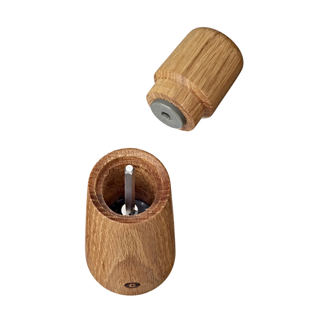 Stockholm Gewürzmühle, Natural, FSC oak, 11 cm Crushgrind