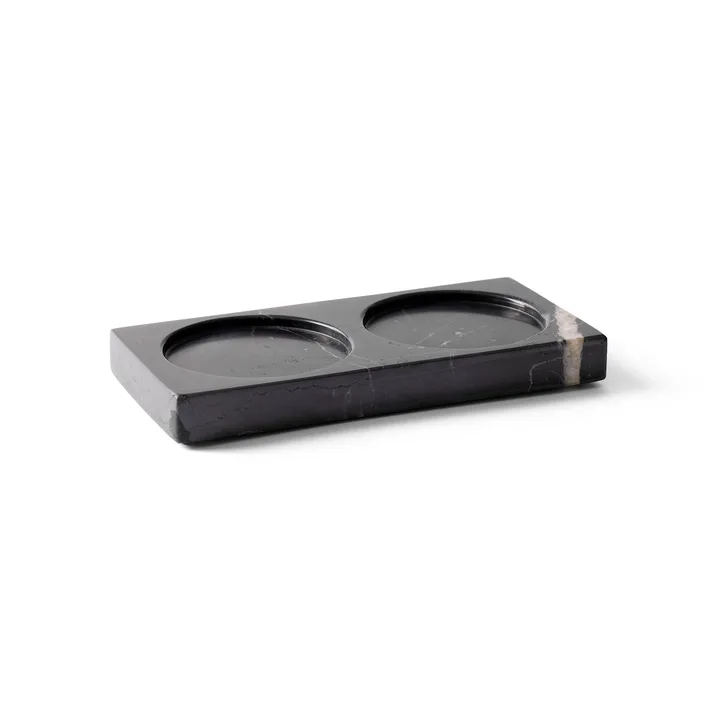 Tabletopper Gewürzmühlenständer - Black marble - Crushgrind
