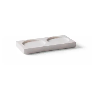 Tabletopper Gewürzmühlenständer - White marble - Crushgrind