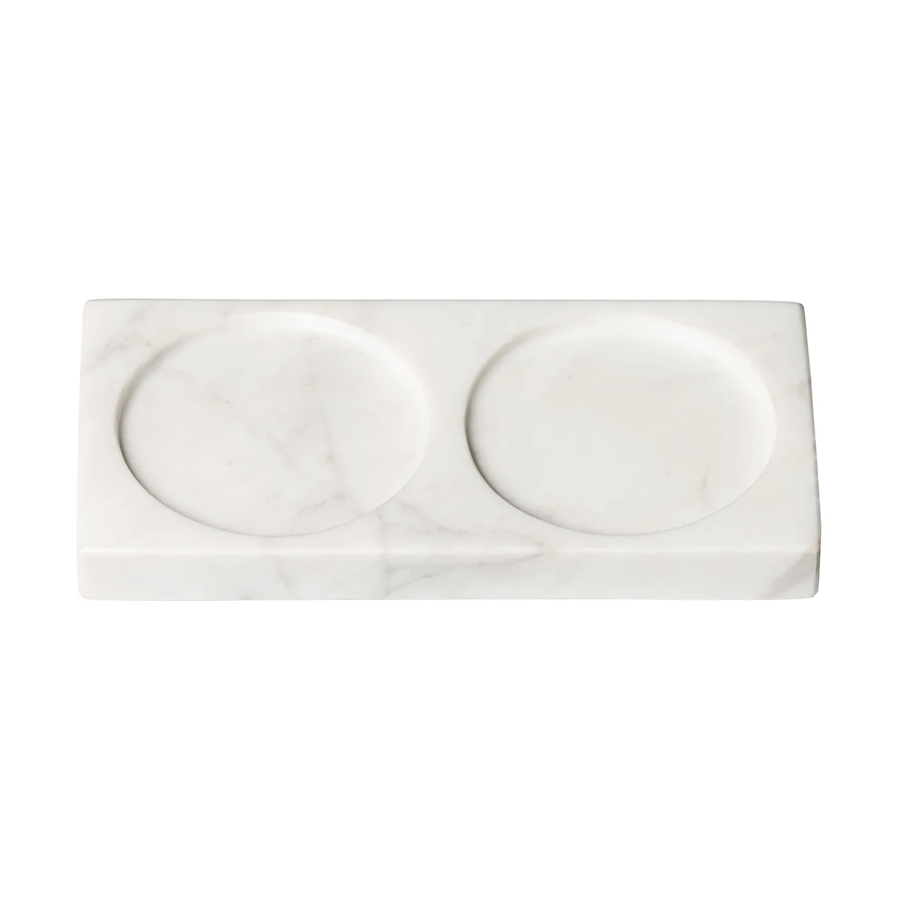 Tabletopper Gewürzmühlenständer, White marble Crushgrind