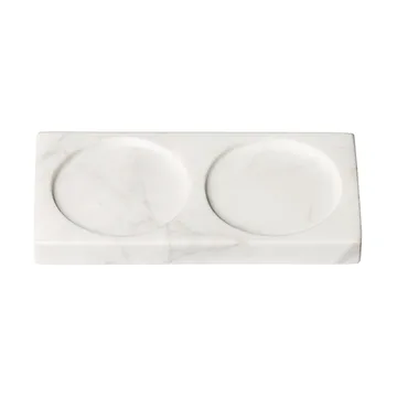 Tabletopper Gewürzmühlenständer - White marble - Crushgrind