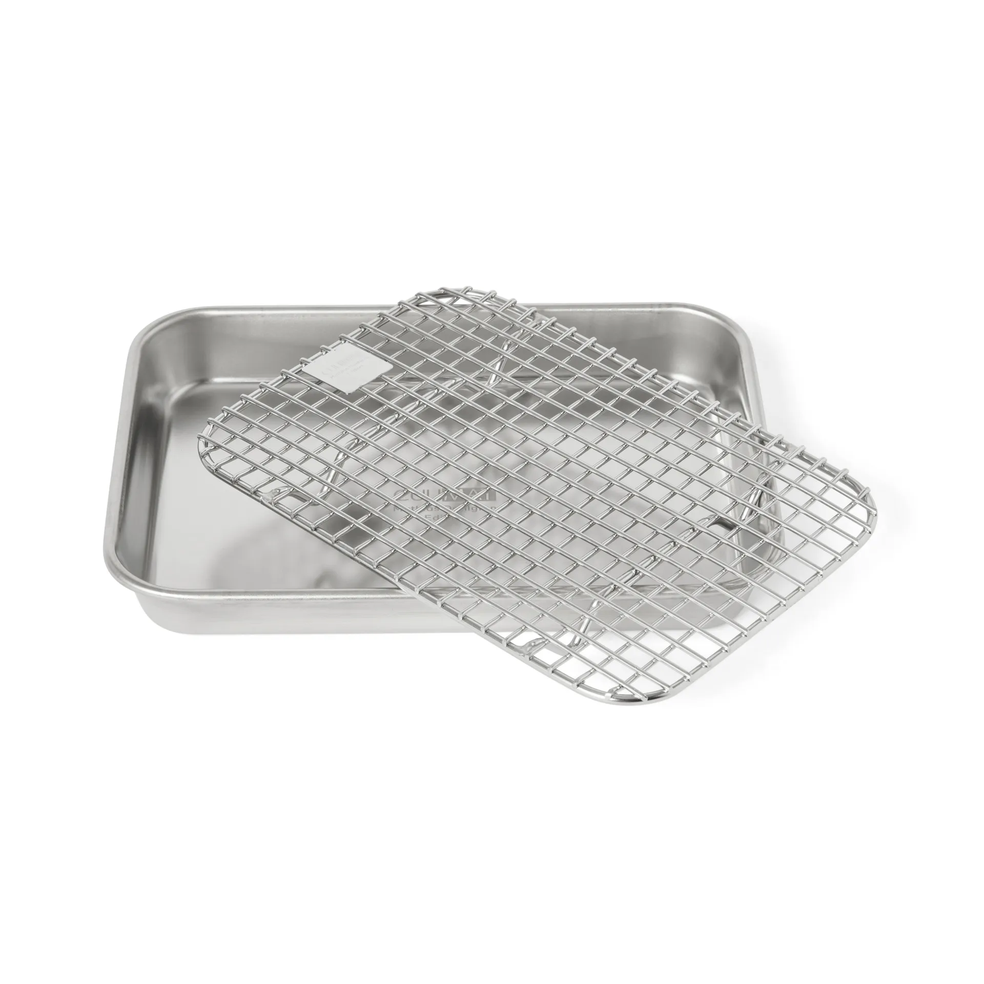 Culimat Gastronormbehälter mit Abkühlgitter, Edelstahl, 18x14x2,5 cm Culimat