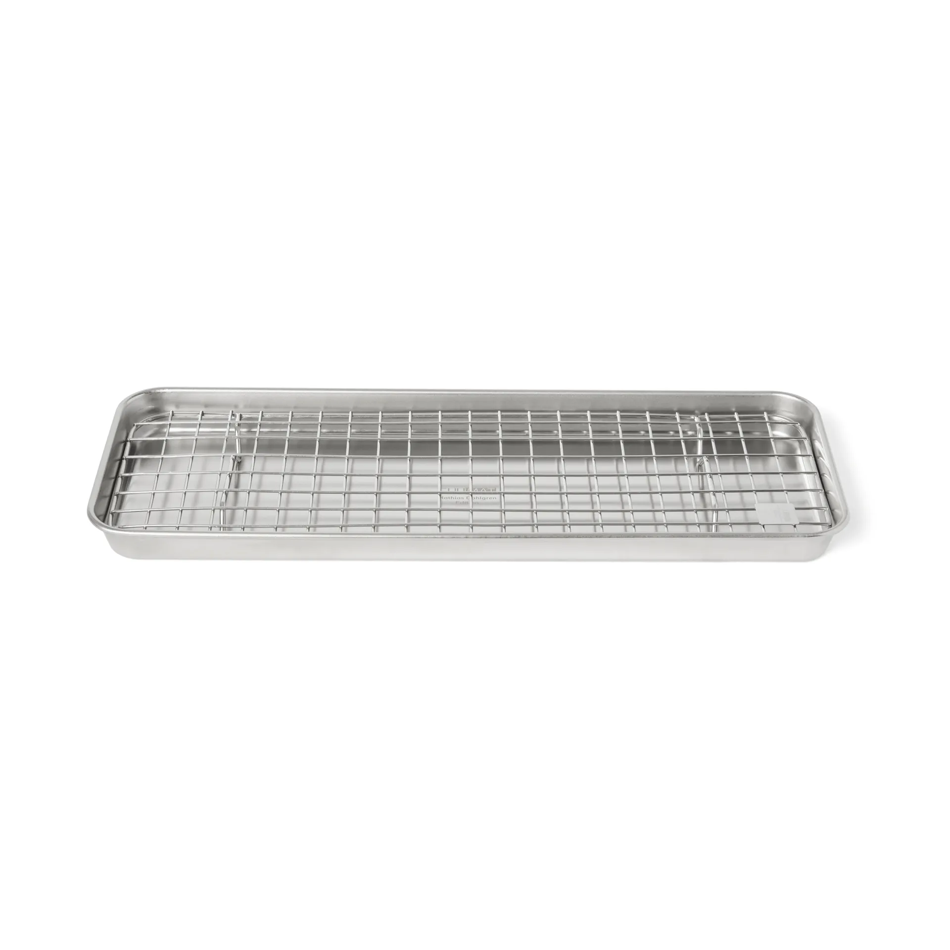 Culimat Gastronormbehälter mit Abkühlgitter, Edelstahl, 38x14x2,5 cm Culimat