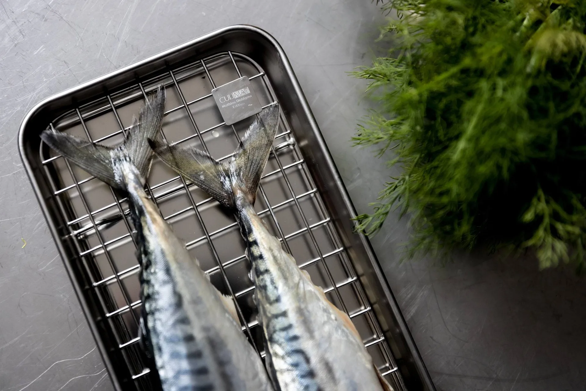 Culimat Gastronormbehälter mit Abkühlgitter, Edelstahl, 38x14x2,5 cm Culimat
