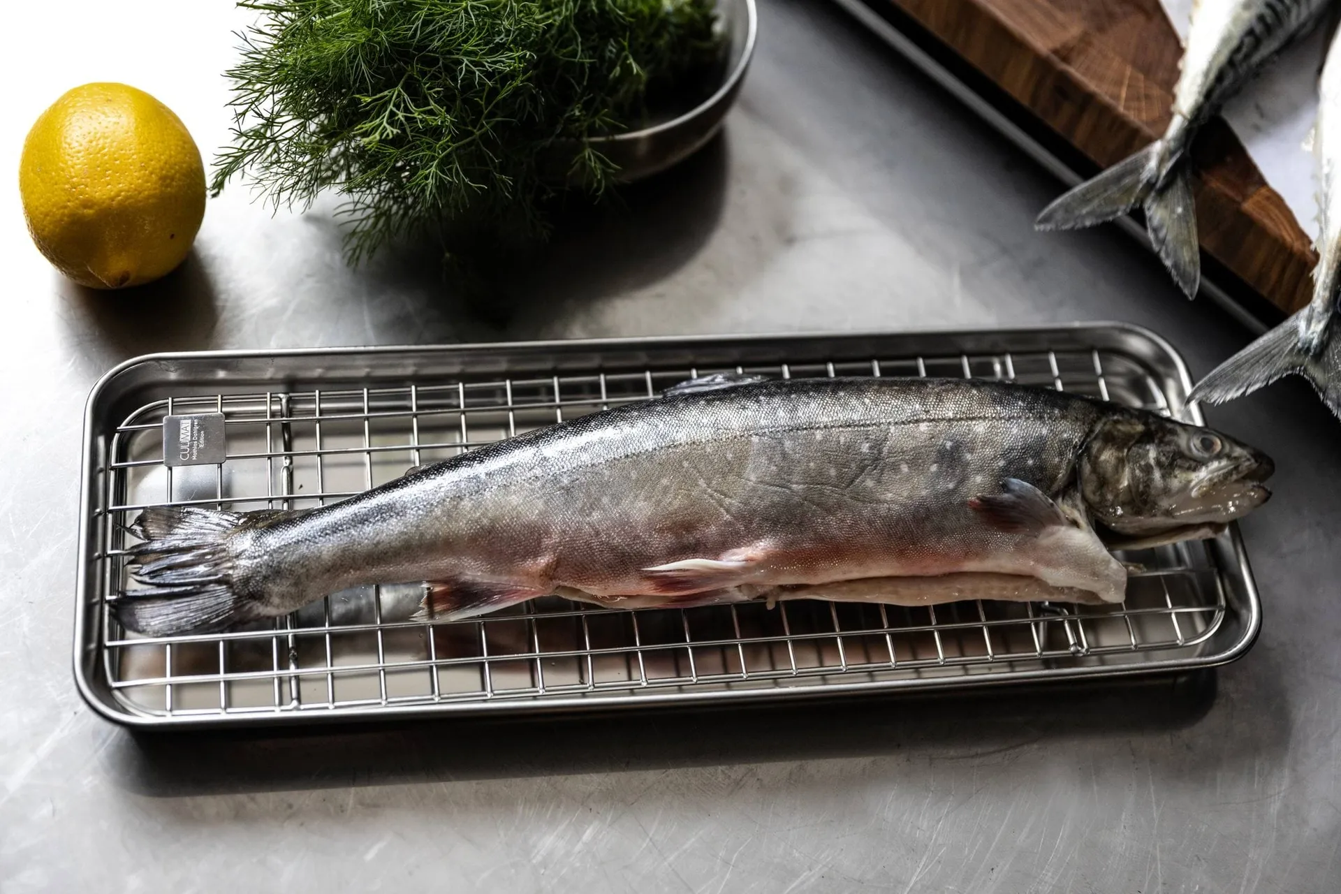 Culimat Gastronormbehälter mit Abkühlgitter, Edelstahl, 38x14x2,5 cm Culimat