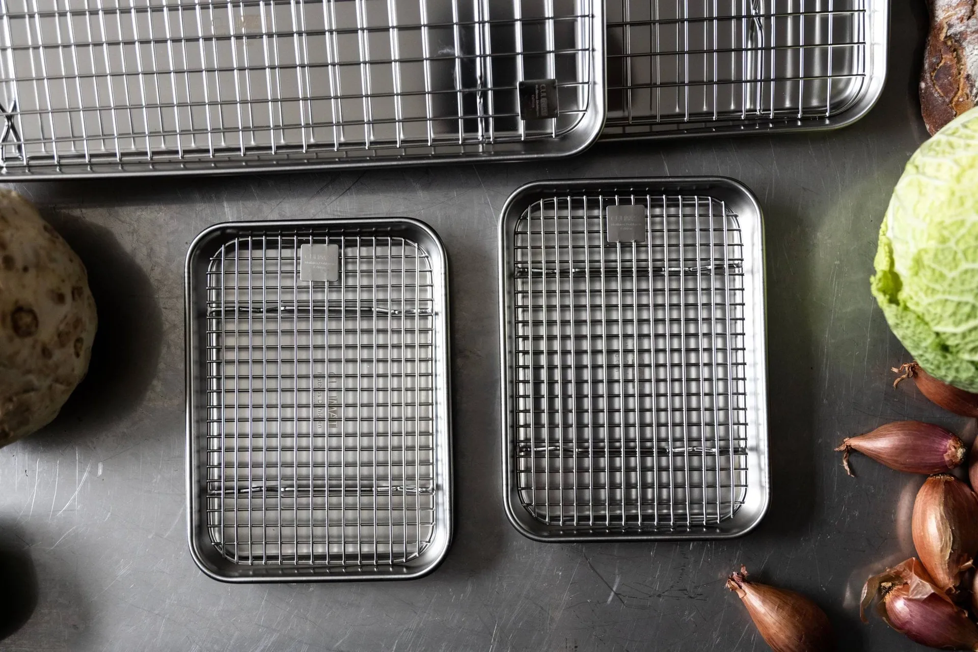 Culimat Gastronormbehälter-Set, Edelstahl, 4-teilig Culimat