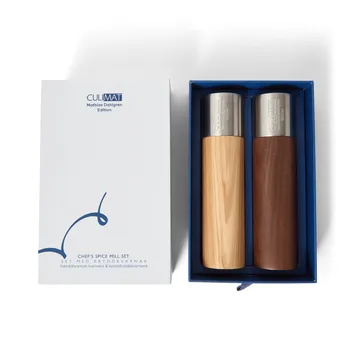 Culimat Gewürzmühle - Esche-Walnuss, 2-teilig - Culimat