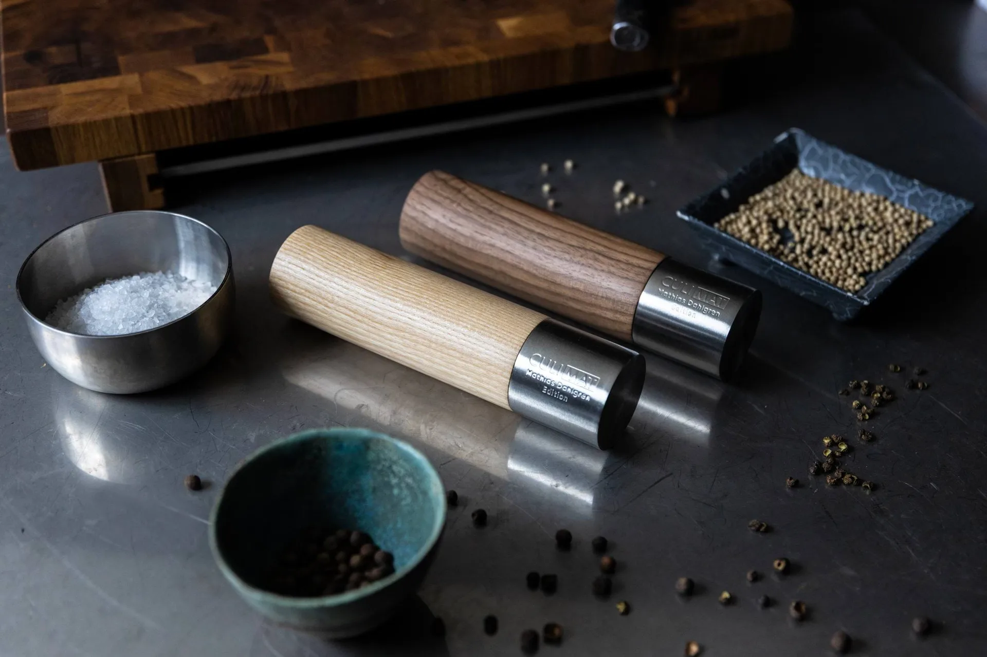 Culimat Gewürzmühle, Esche-Walnuss, 2-teilig Culimat