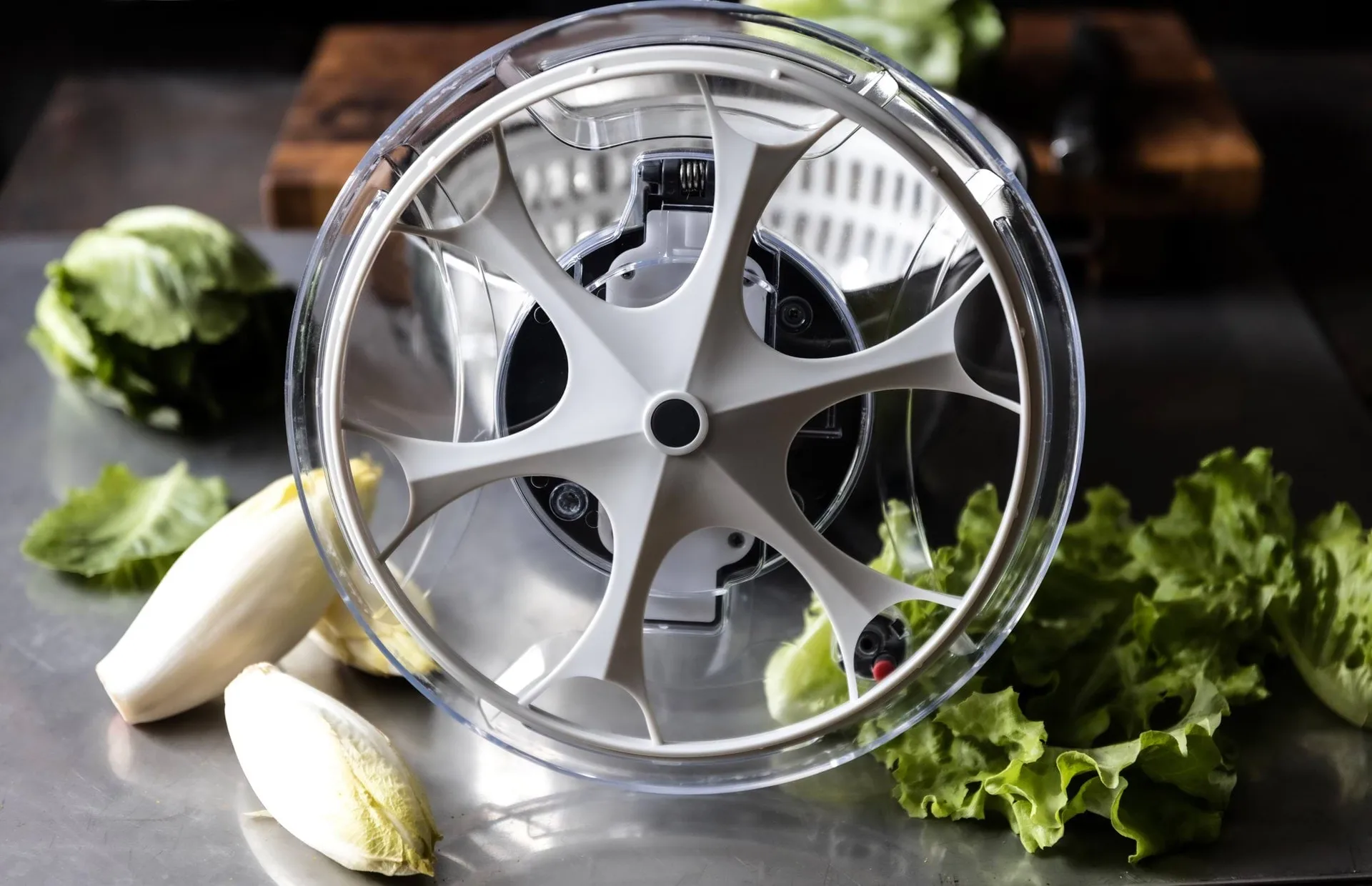 Culimat Salatschleuder, Edelstahl, 5,5 L Culimat